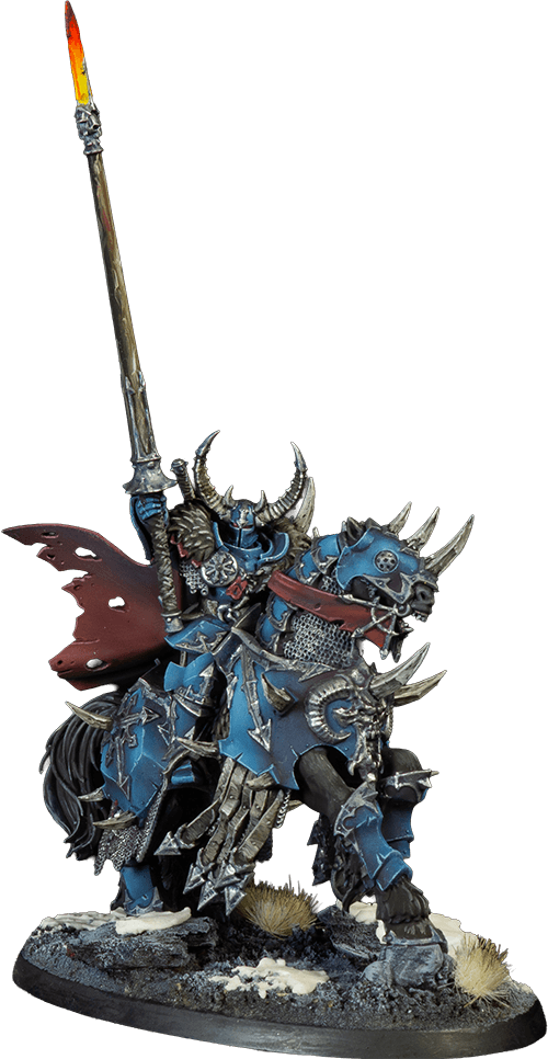 Imperial fist captain painted miniature