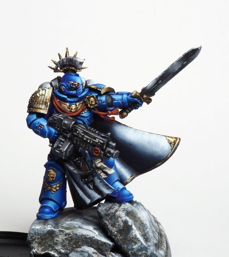 Blue marine image