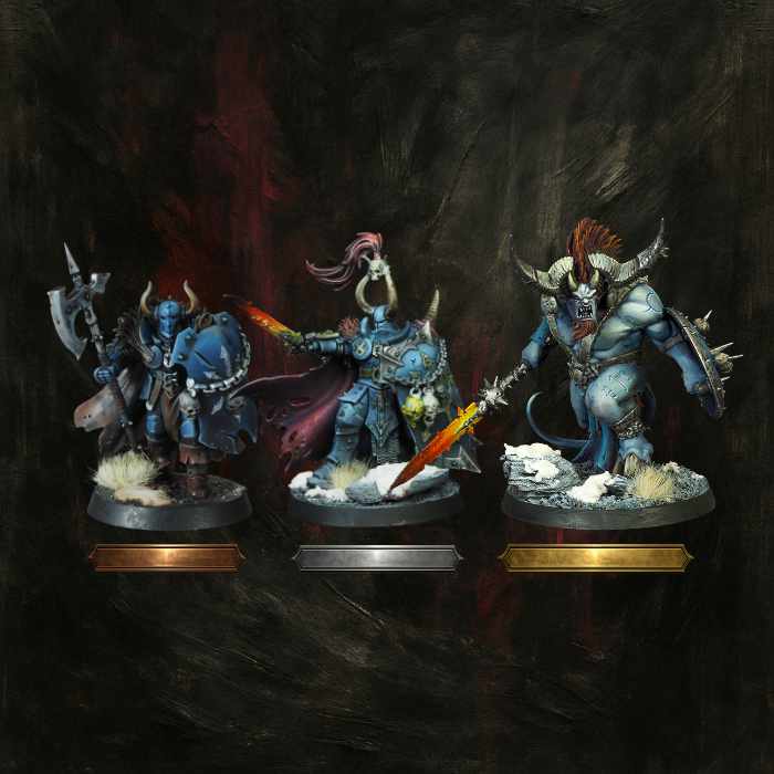 Select a painting tier miniature